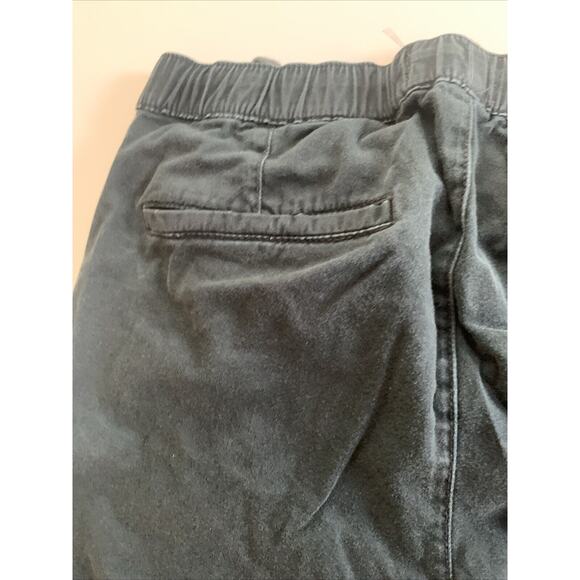 Pacsun‎ Navy Drawstring Slim Pants Trousers Size M Faux Fly Back Pockets - Picture 12 of 12
